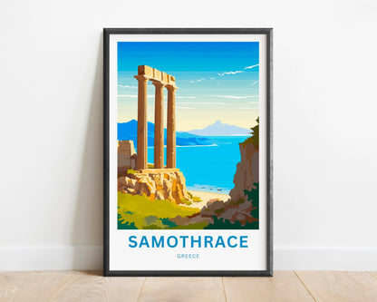 Samothrace Travel Poster