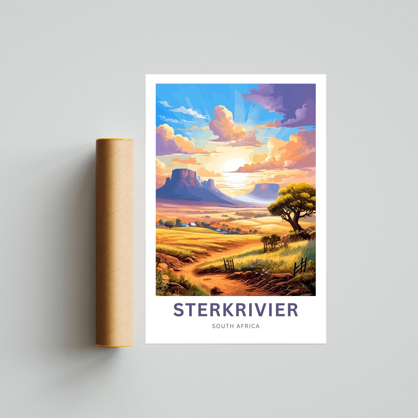 Sterkrivier Travel Poster