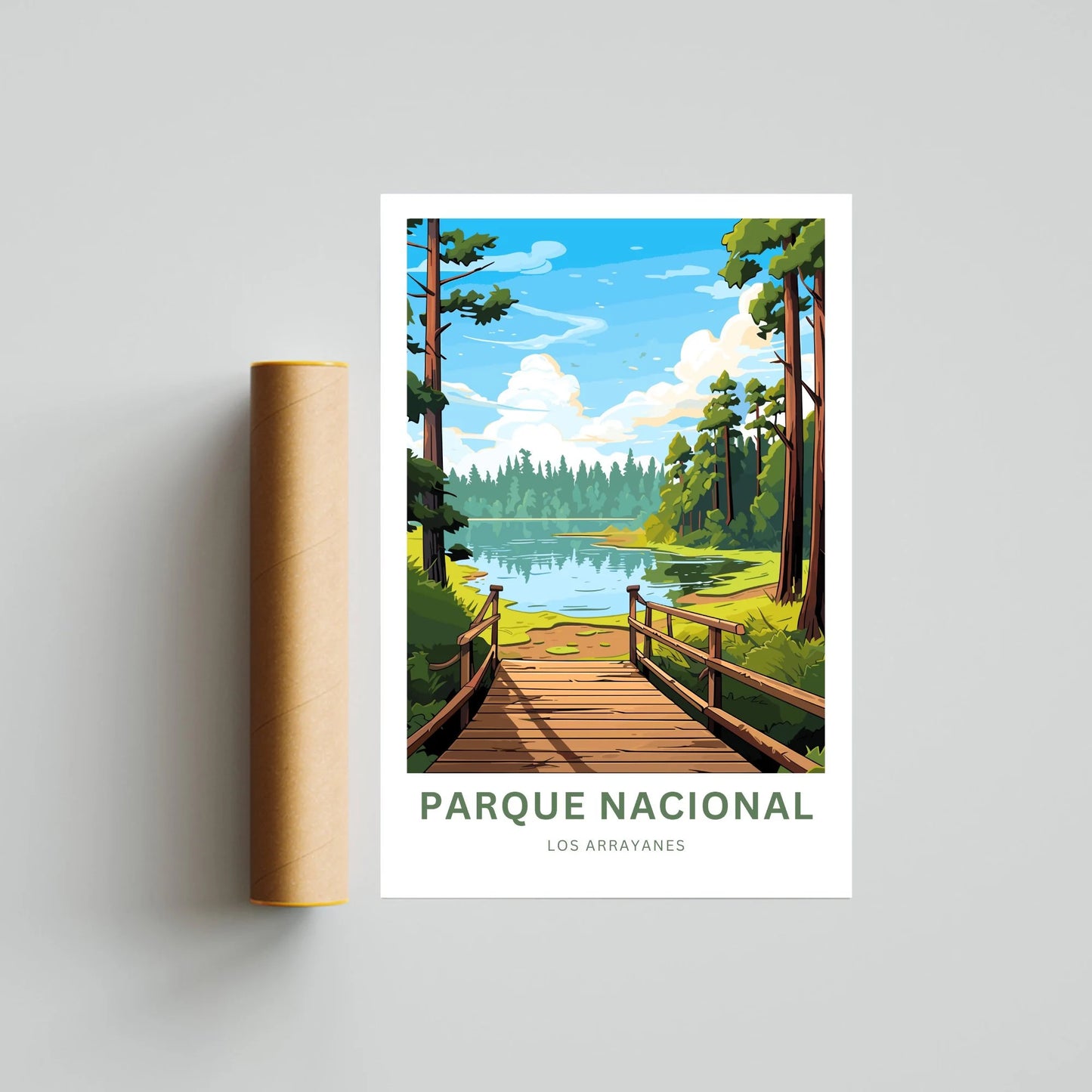 Parque Nacional Travel Poster