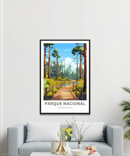 Parque Nacional Travel Poster