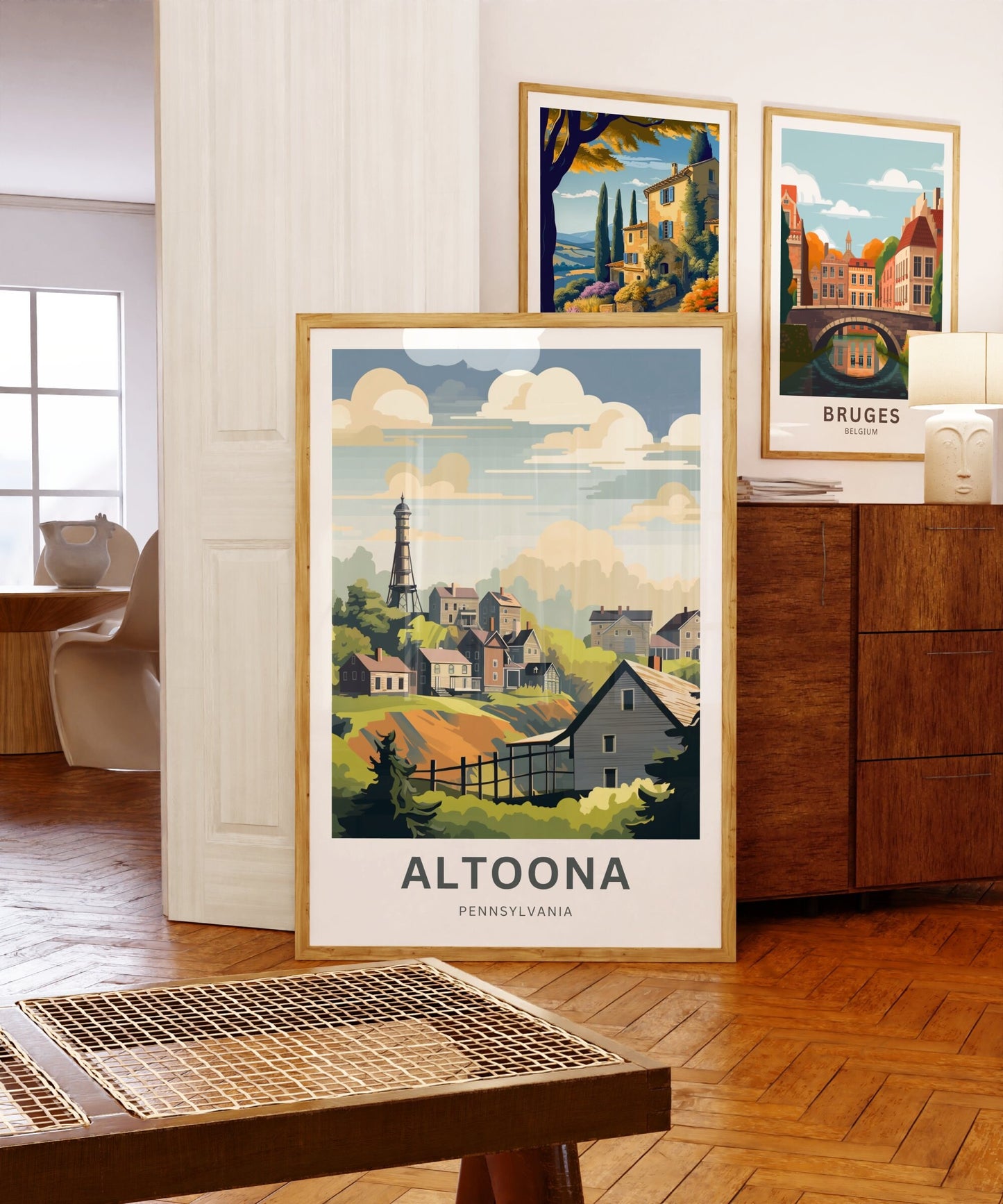 Altoona Travel Poster - Industrial Charm