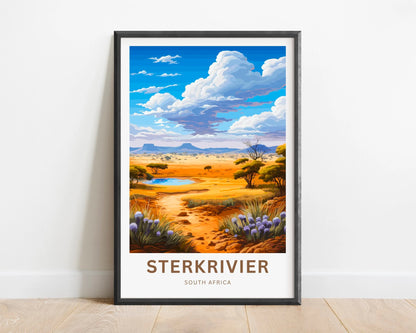 Sterkrivier Travel Poster