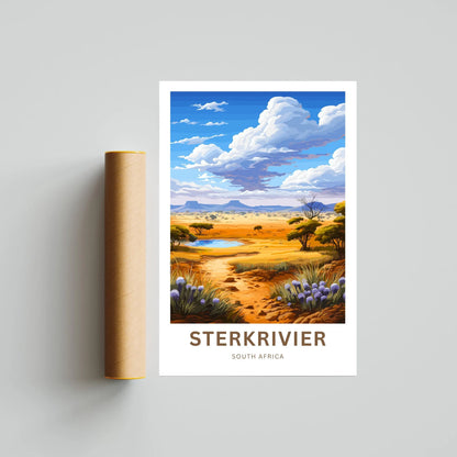 Sterkrivier Travel Poster