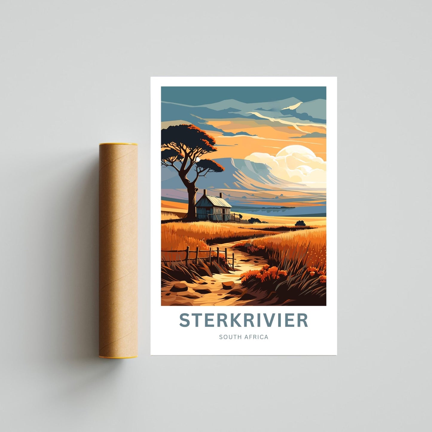 Sterkrivier Travel Poster