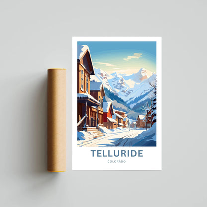 Telluride Travel Poster