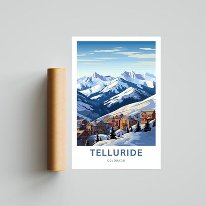 Telluride Travel Poster