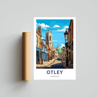 Otley Travel Poster