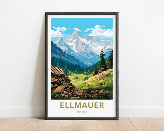 Ellmauer Travel Poster