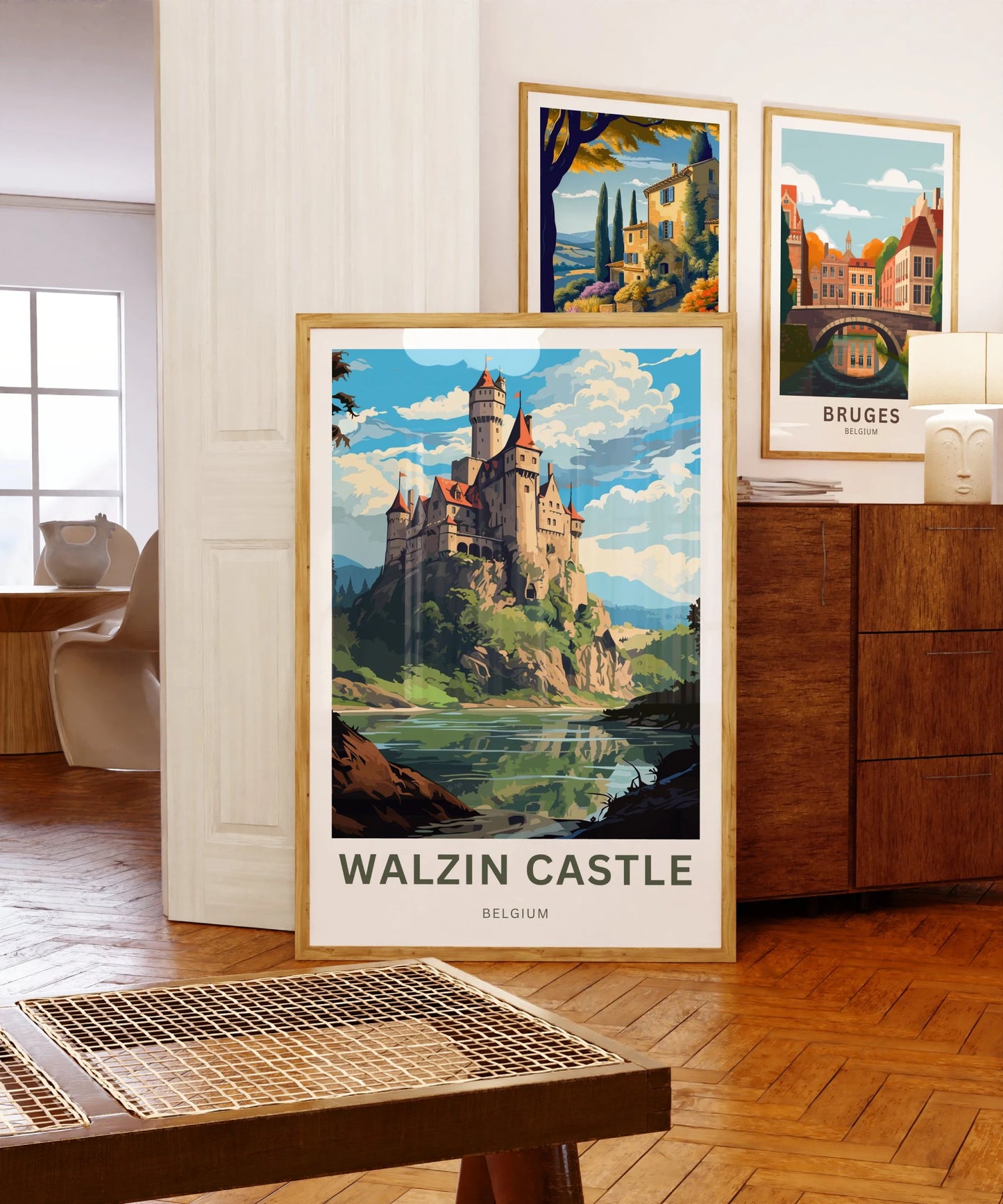 Walzin Travel Poster