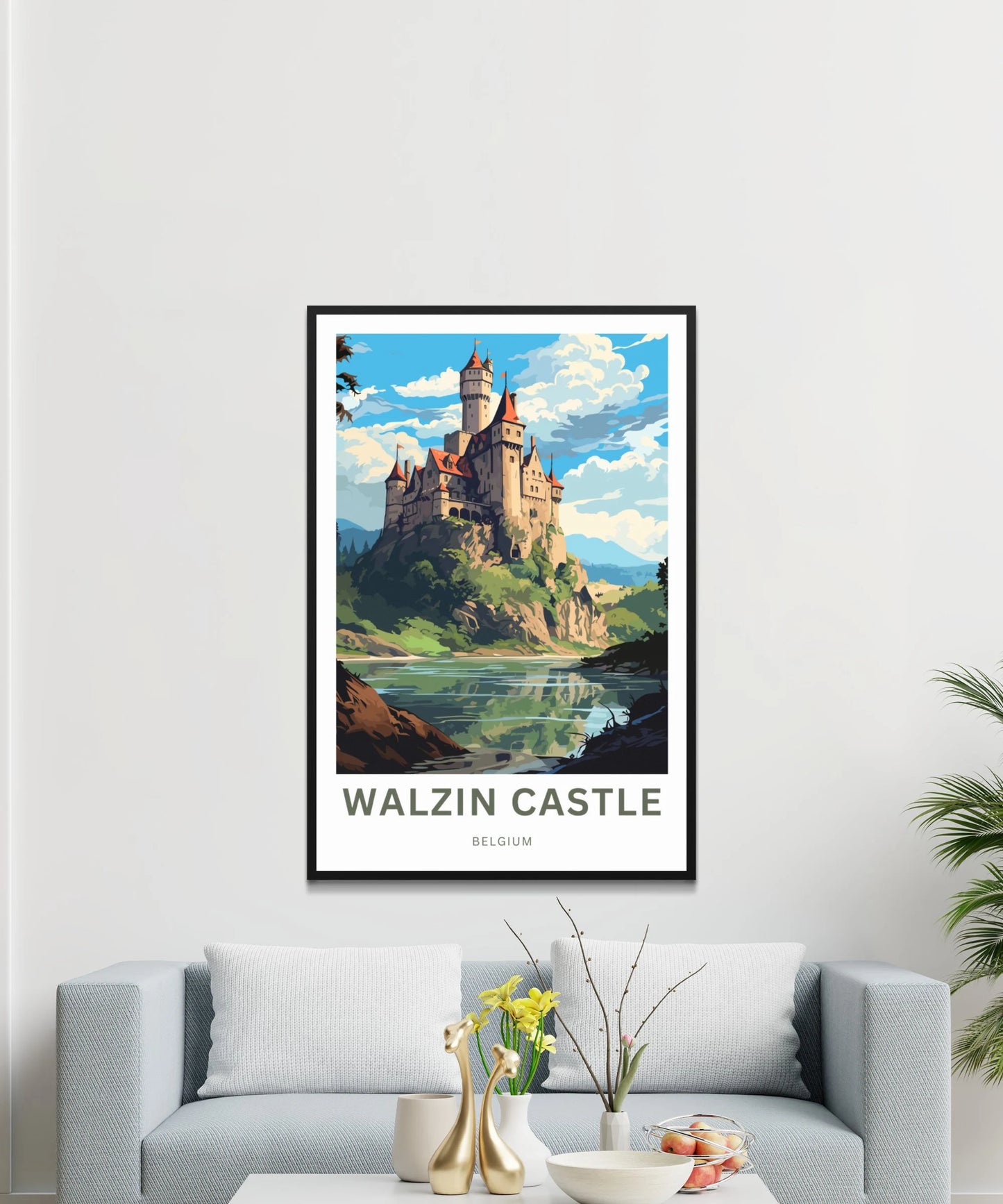 Walzin Travel Poster