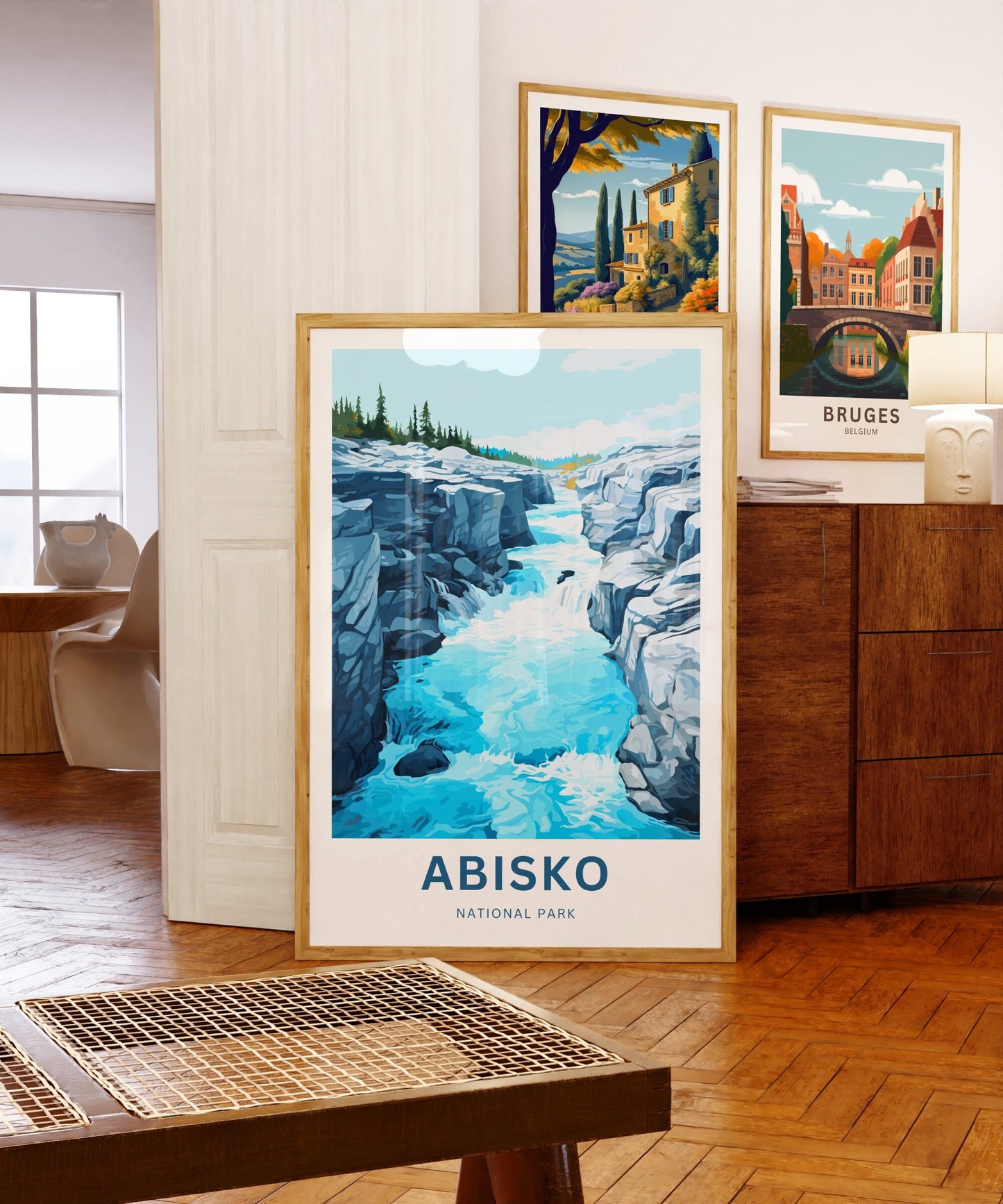 Abisko Travel Print - Majestic Landscapes