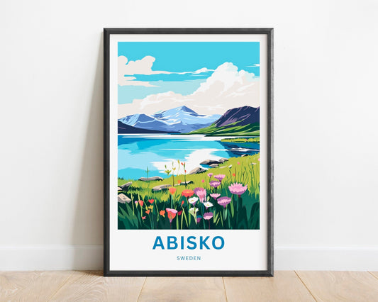 Abisko Travel Print - Nordic Escape