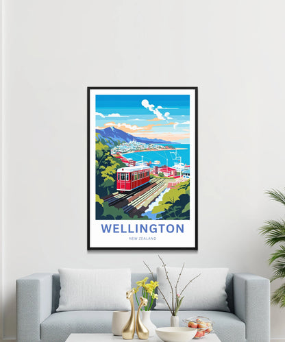 Wellington Travel Poster