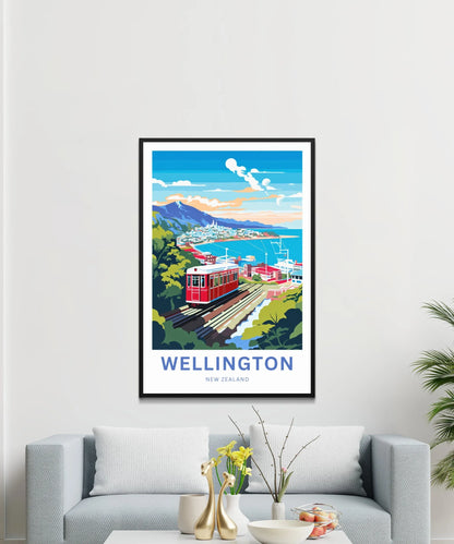 Wellington Travel Poster