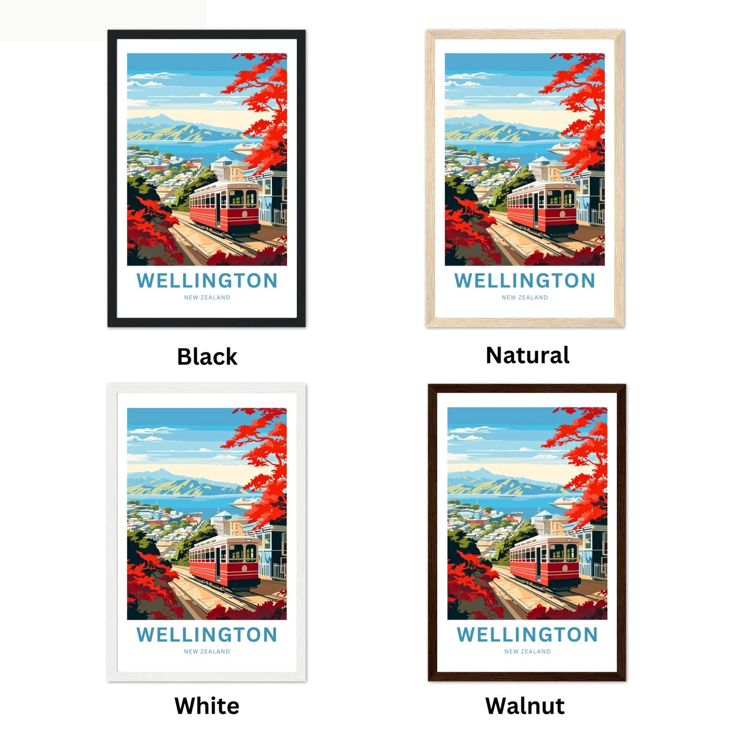 Wellington Travel Poster