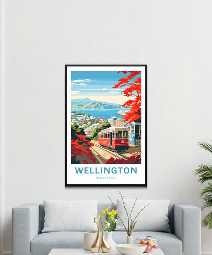 Wellington Travel Poster