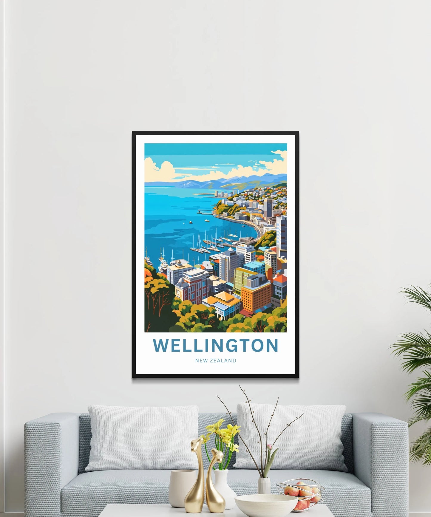 Wellington Travel Poster