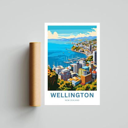 Wellington Travel Poster