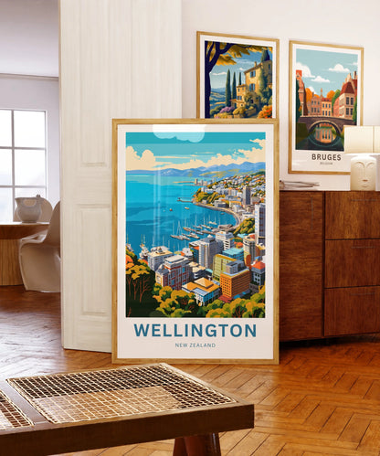 Wellington Travel Poster