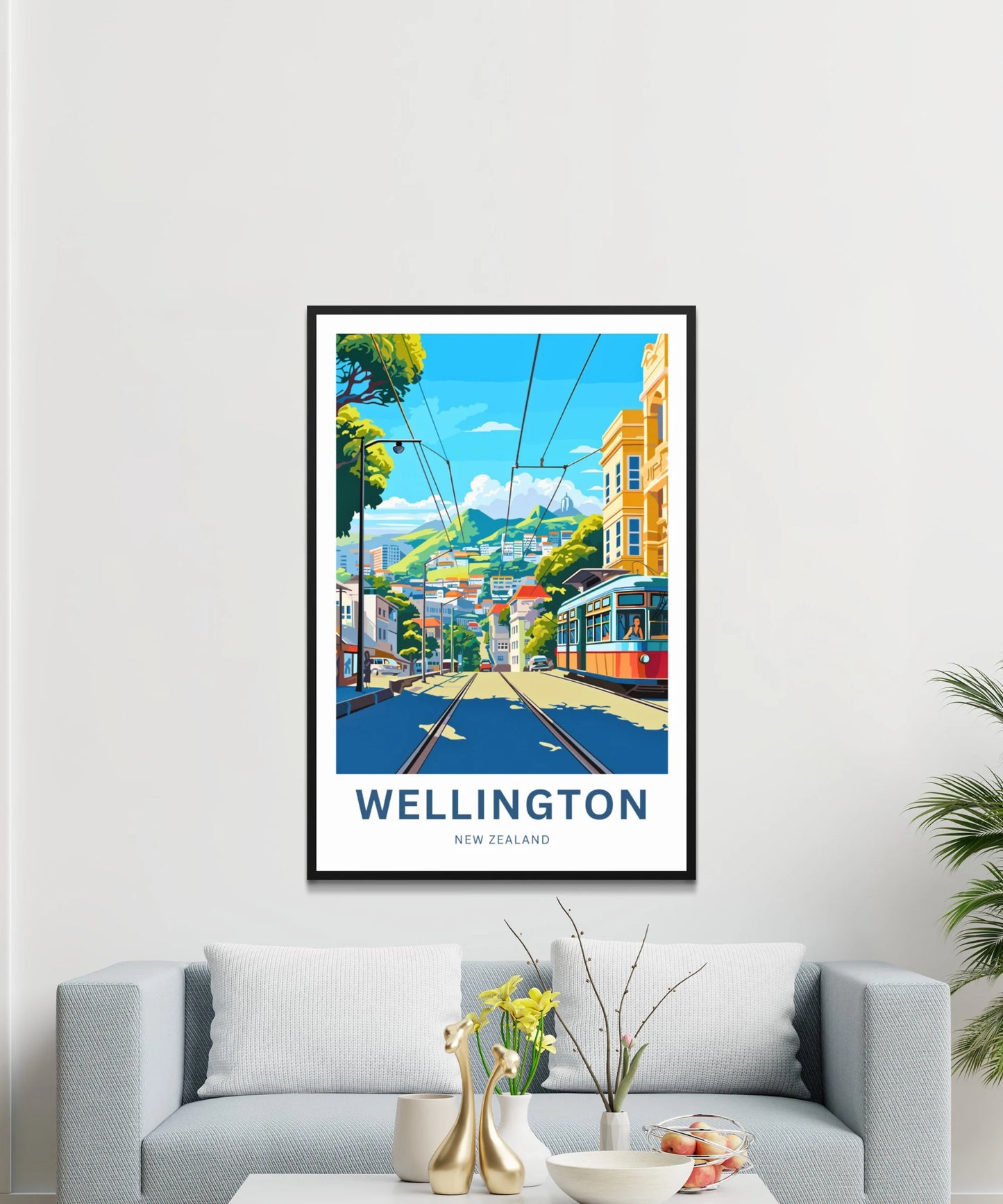 Wellington Travel Poster