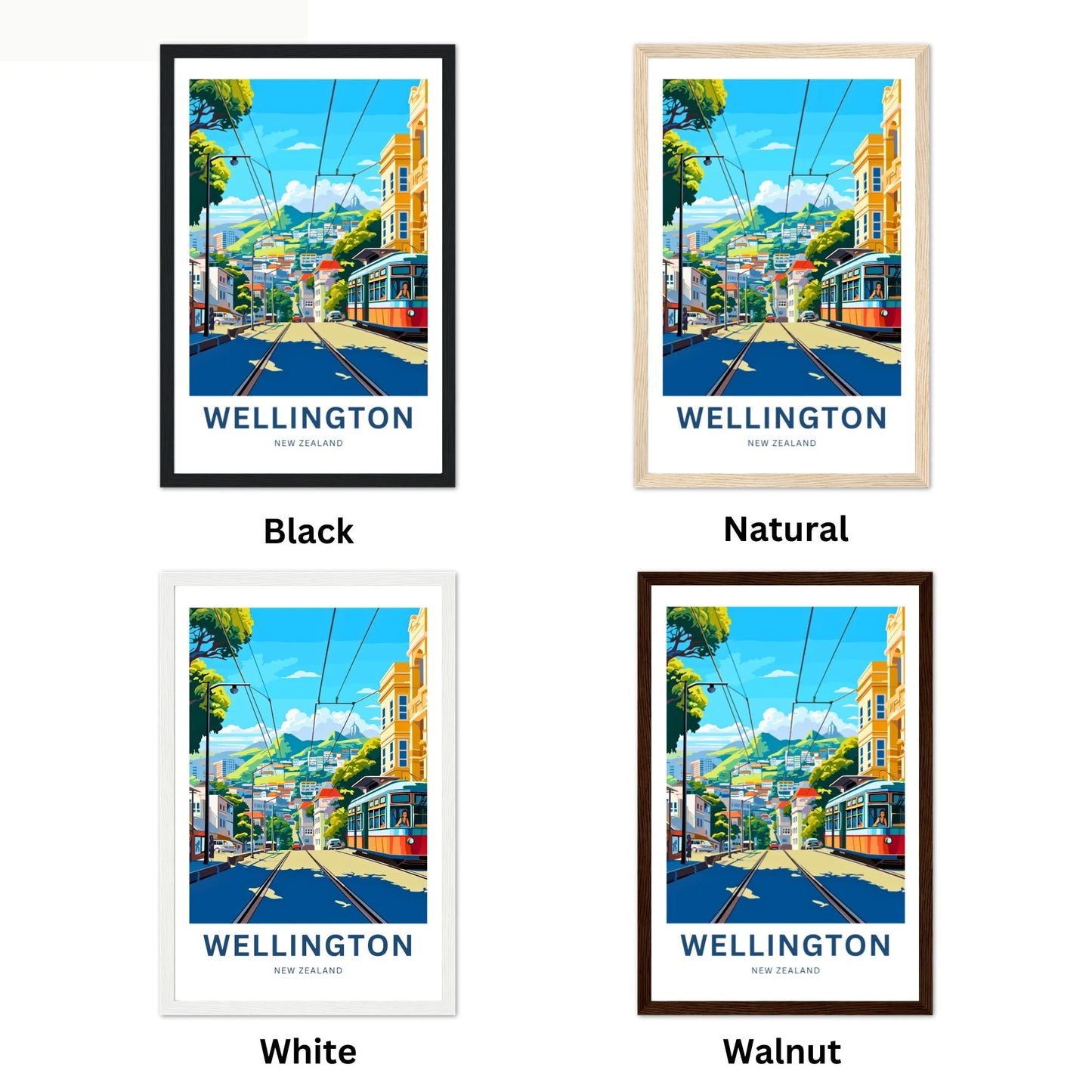 Wellington Travel Poster