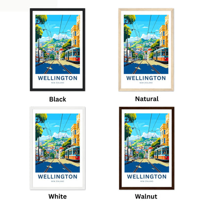 Wellington Travel Poster