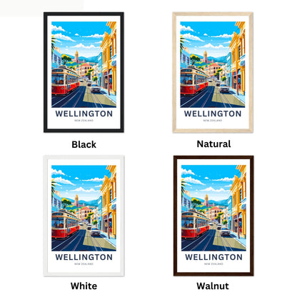 Wellington Travel Poster