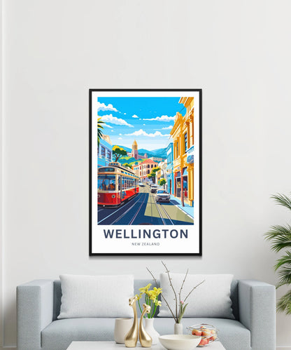 Wellington Travel Poster