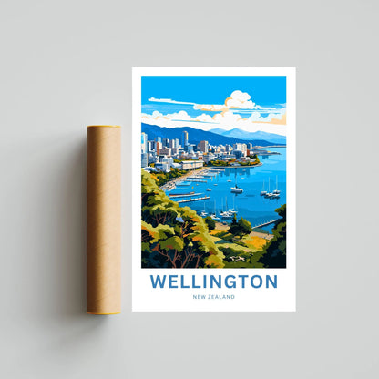 Wellington Travel Poster