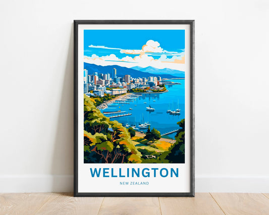 Wellington Travel Poster