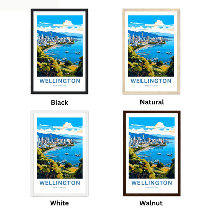 Wellington Travel Poster