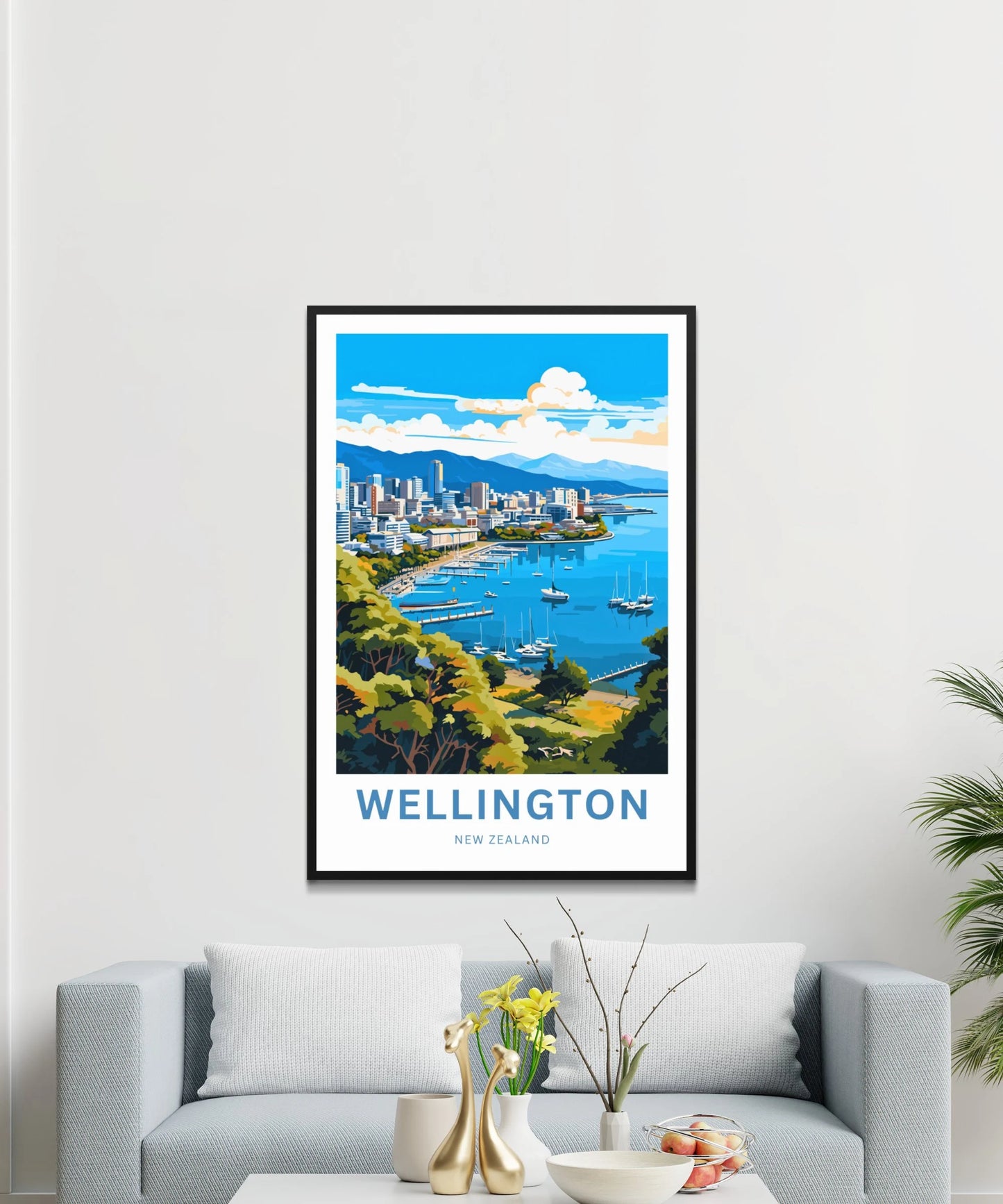 Wellington Travel Poster