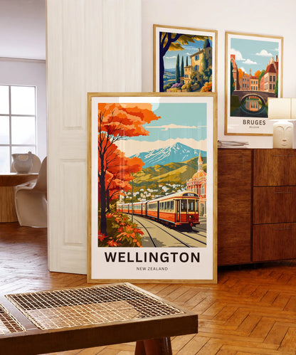 Wellington Travel Poster