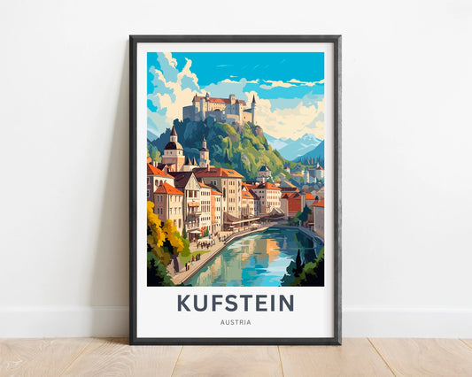 Kufstein Travel Poster