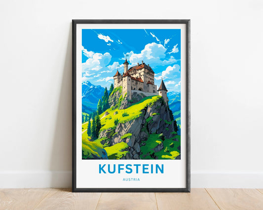 Kufstein Travel Poster