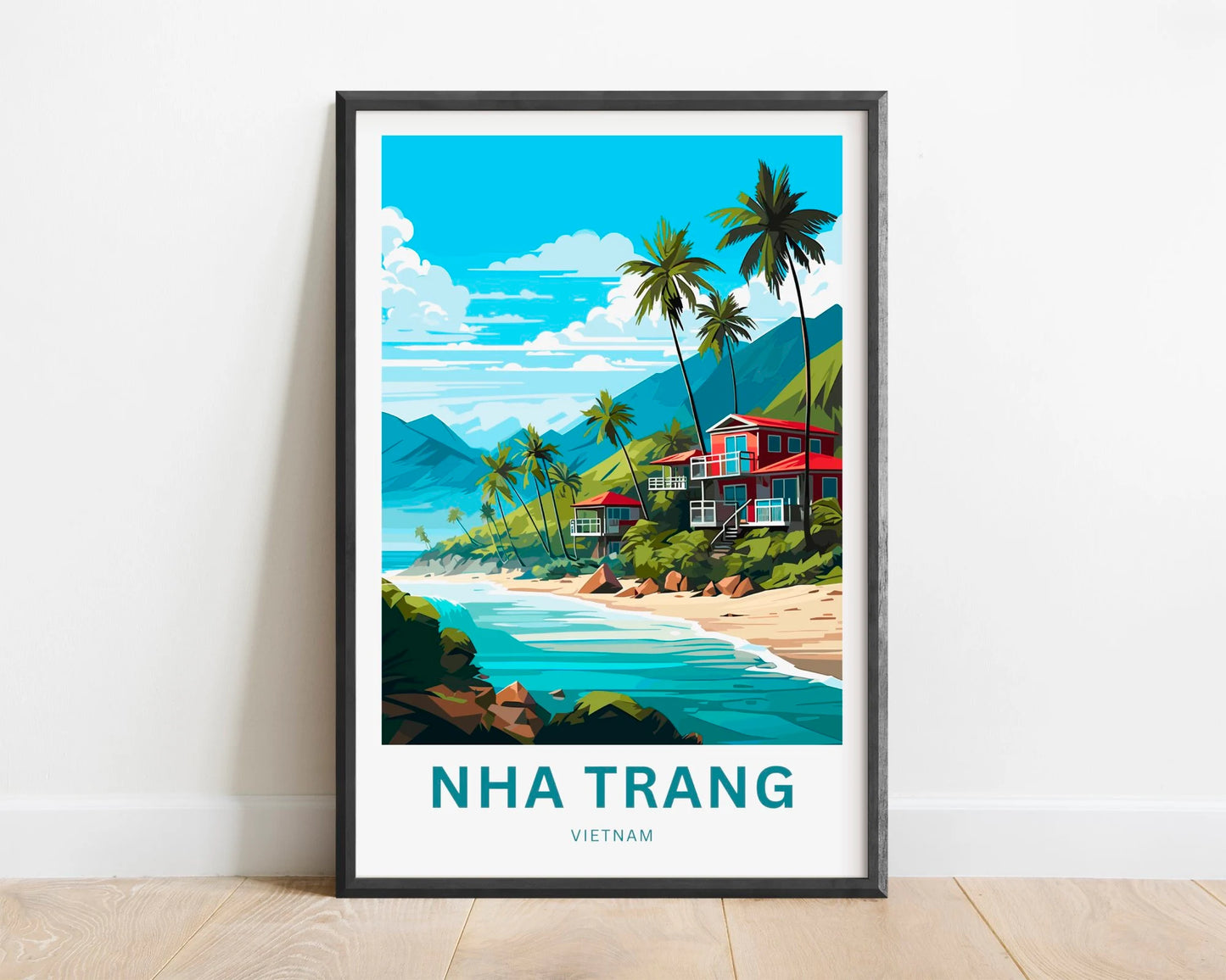 Nha Trang Travel Poster