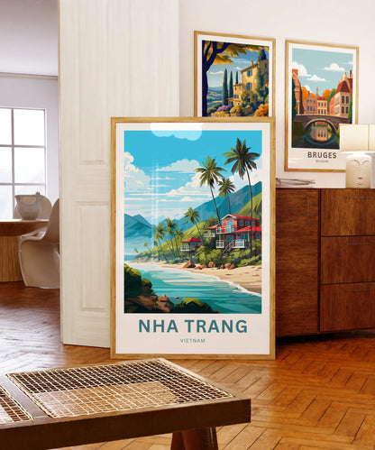 Nha Trang Travel Poster