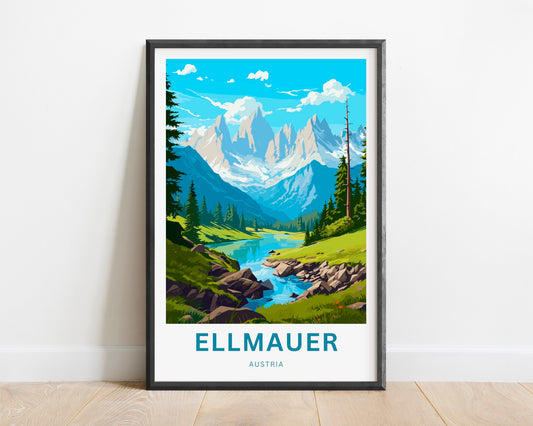 Ellmauer Travel Poster
