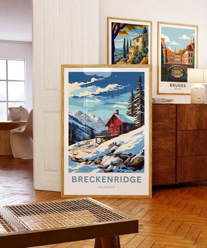 Breckenridge Travel Poster