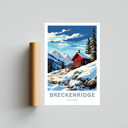 Breckenridge Travel Poster