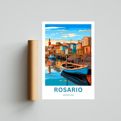 Rosario Travel Poster