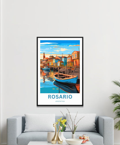 Rosario Travel Poster