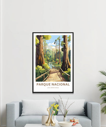 Parque Nacional Travel Poster