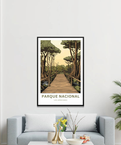 Parque Nacional Travel Poster