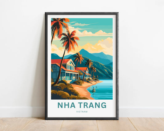 Nha Trang Travel Poster