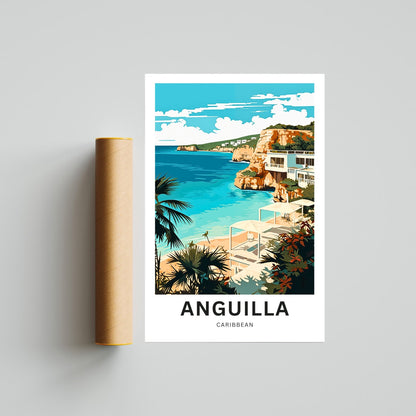 Anguilla Travel Poster