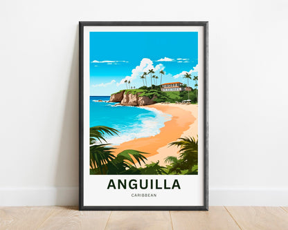 Anguilla Travel Poster