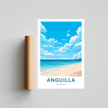 Anguilla Travel Poster