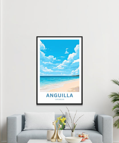 Anguilla Travel Poster