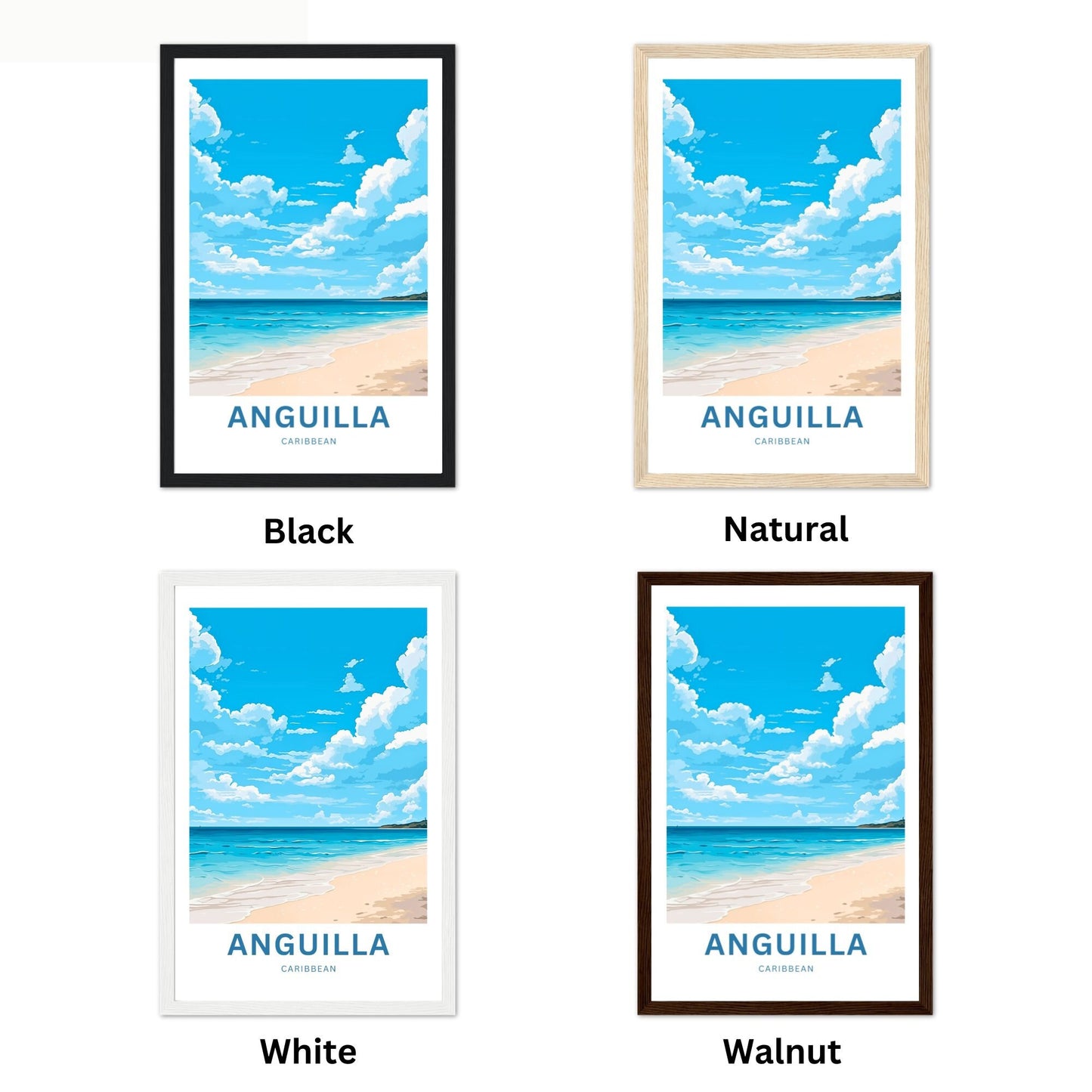 Anguilla Travel Poster